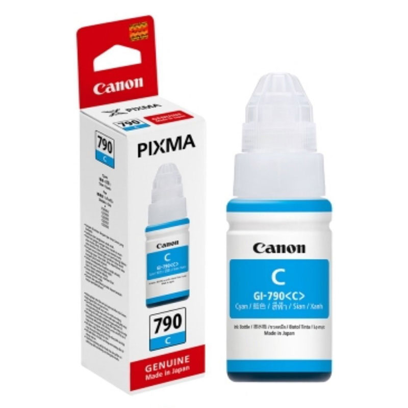 Canon Ink Tank GI-790C Model Cyan Color