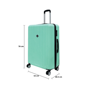 เบสิโค กระเป๋าเดินทาง รุ่น Silky RE1152 ขนาด 28 นิ้ว สีเขียว_thumbnail_5