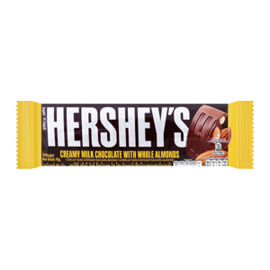 Hersheys Extra Creamy Milk Chocolate with Almonds 40g.
