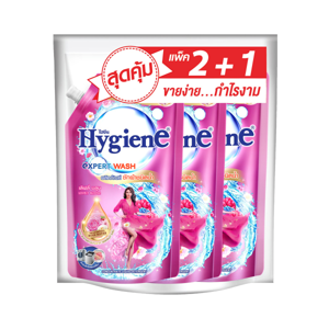 HYGIENE Expert Wash Liquid Detergent Lovely Bloom Pink 600 ml x 2+1
