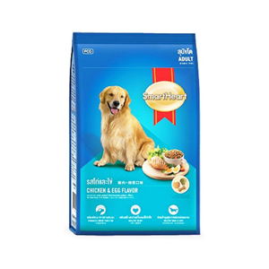 Smart Heart Dog Food Chicken & Egg Flavor 10 KG.