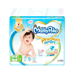 Mamy Poko Diaper Size M 72pcs.