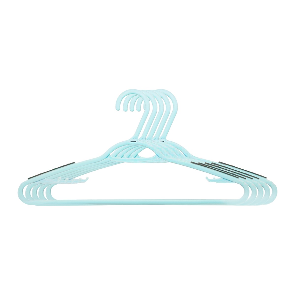 เบสิโค ไม้แขวนเสื้อ Ozzi รุ่น 3070 x 5 ชิ้น สีฟ้า