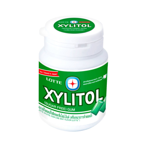 Lotte Xylitol Gum Lime Mint Sugar Free 52.2g.