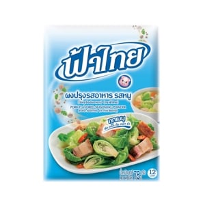 ฟ้าไทย ผงปรุงรสอาหาร รสหมู 75 ก.