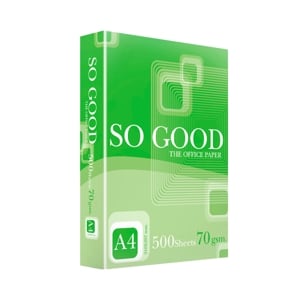 โซกู๊ด กระดาษถ่ายเอกสาร A4 70 แกรม 500 แผ่น