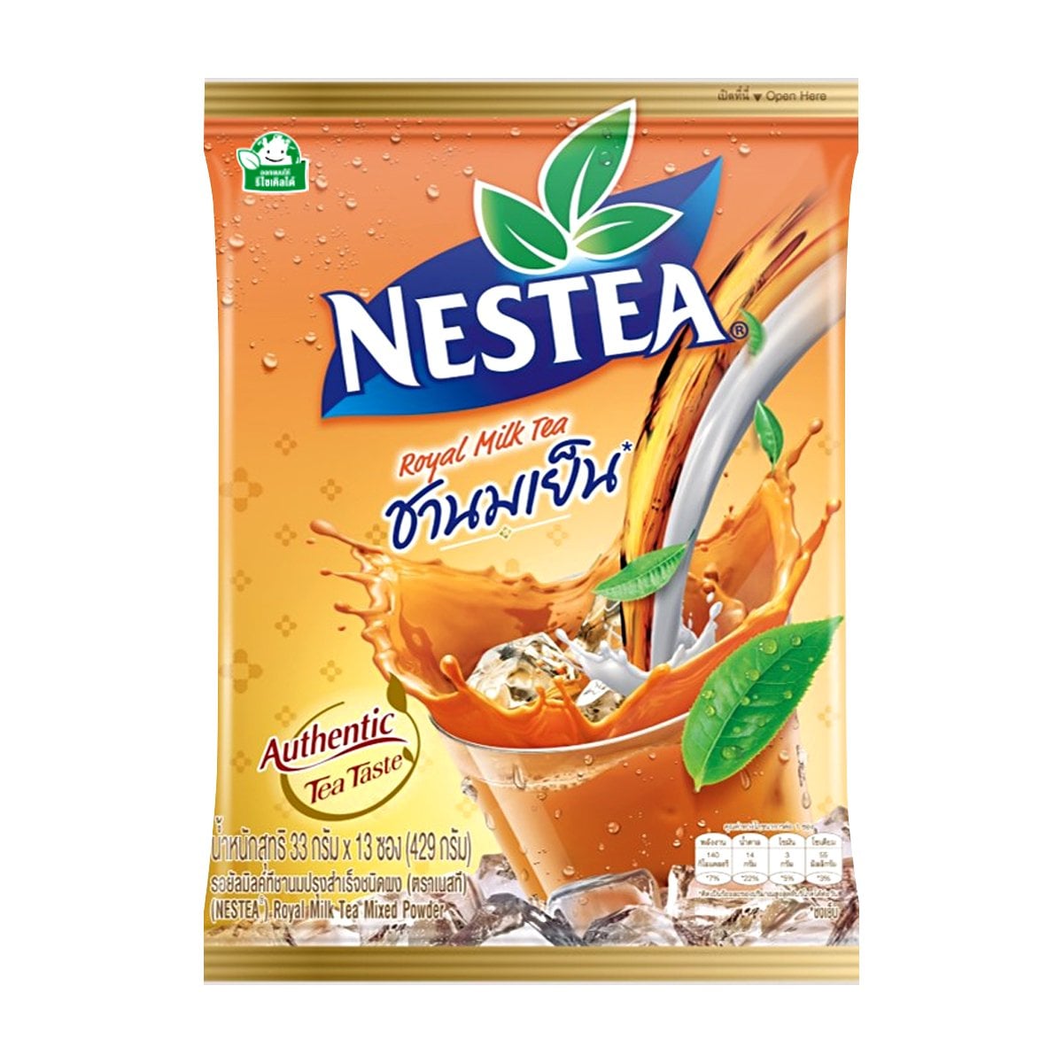 Nestea Milk Tea Instant Mixed Powder 429 g.