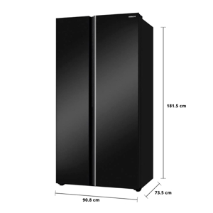 ฮิตาชิ ตู้เย็นไซด์ บาย ไซด์ รุ่น HRSN9713ESUTH 23.2 คิว สีมิดไนท์ ไชน์_thumbnail_5