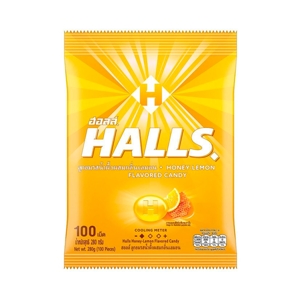 Halls Honey Lemon Flavored Canby 280g.