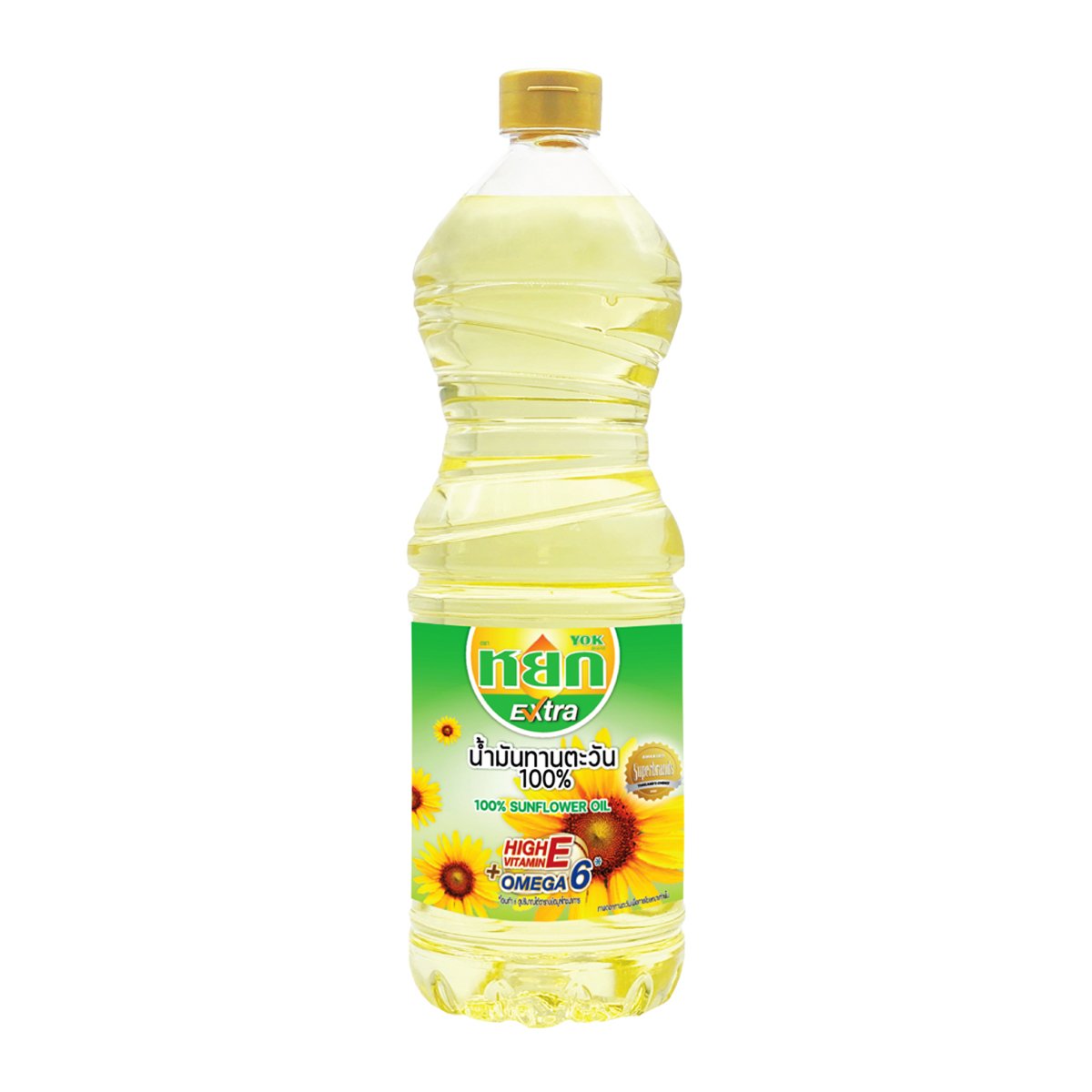 หยก เอ็กซ์ตร้า น้ำมันทานตะวัน 100% 1 ล.