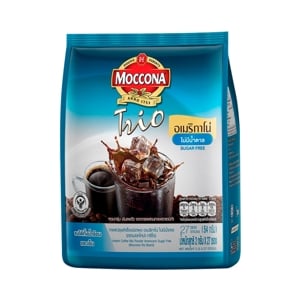 Moccona Trio Americano Instant Coffee Mix Sugar Free 2g. Pack 27sticks