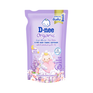 D Nee Baby New Born Fabric Softener Night Wash Violet 530ml.