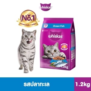 Whiskas Cat Adult Ocean fish Cat Food Pocket 1.2kg.