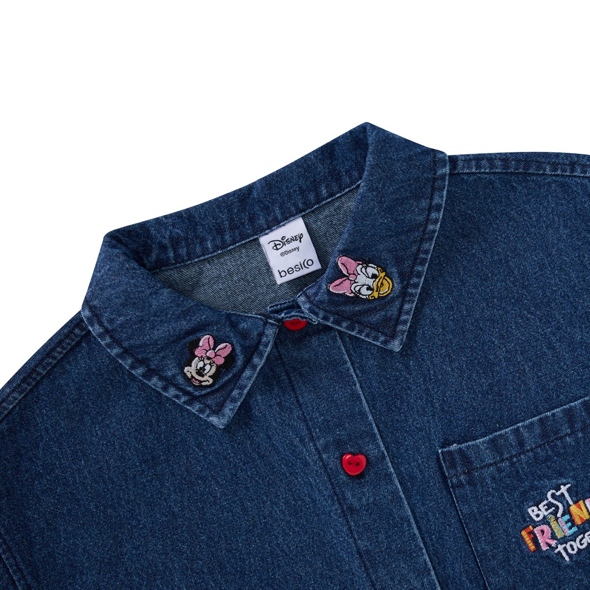 ดิสนีย์ เสื้อเด็กหญิง รุ่น FMTN2508LG008 สียีนส์_2