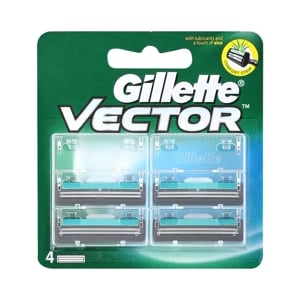 Gillette Vector Razor Blades 4pcs.