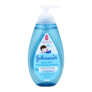 Johnson Active Clean and Fresh Baby Shampoo 500ml.