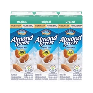 Blue Daimond Almond Breeze Milk Almond Original 180ml. Pack 3