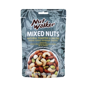 Nut Walker Mixed Nuts Natural Toasted Salted 150g.