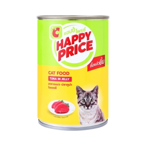 BIG C HAPPY PRICE Cat Food Tuna in Jelly 400 g.