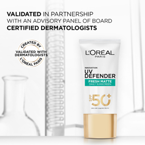 ลอรีอัล ปารีส ยูวี ดีเฟนเดอร์ แมทท์ แอนด์ เฟรช SPF50+ PA++++ ลอง ยูวีเอ 50 มล._thumbnail_9