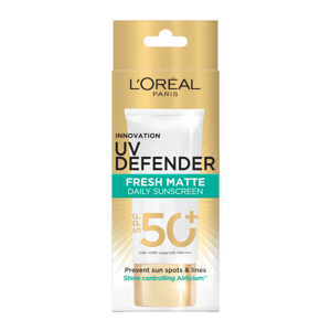 ลอรีอัล ปารีส ยูวี ดีเฟนเดอร์ แมทท์ แอนด์ เฟรช SPF50+ PA++++ ลอง ยูวีเอ 50 มล._thumbnail