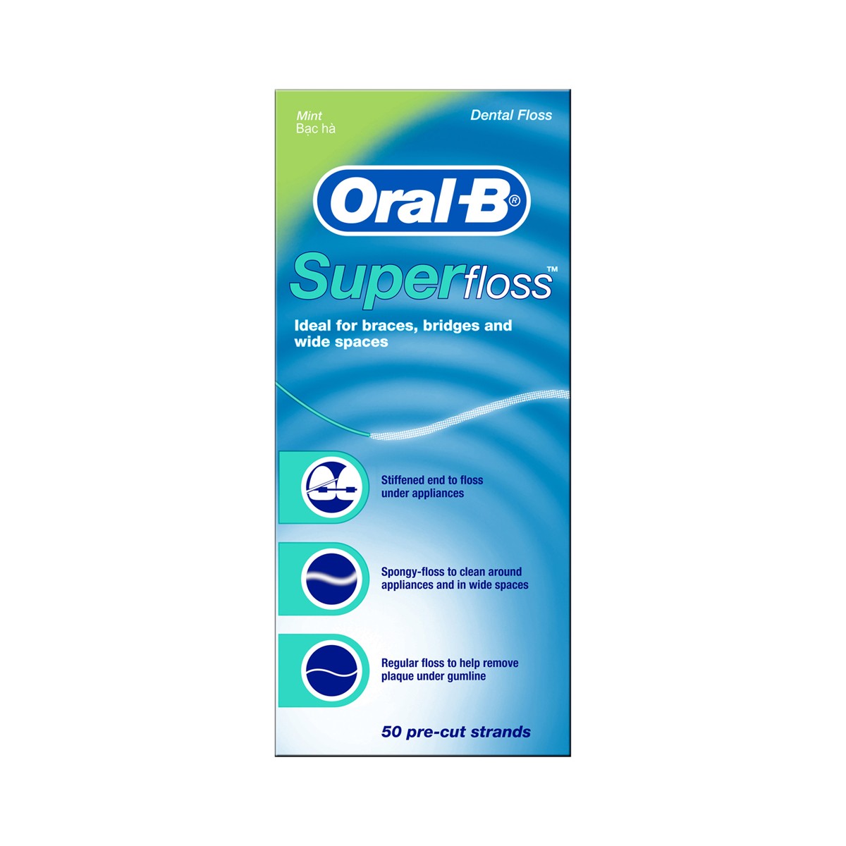 ORAL-B Dental Super Floss Mint