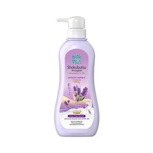 Shokubutsu Softening Lavender and Hokkaido Milk Shower Cream 500ml.