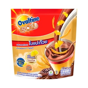 OVALTINE Gold Ready Mixed Malt Beverage with Ginkgo Extract Chocolate Flavor 30 g. x 12 units