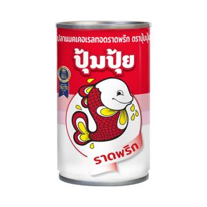ปุ้มปุ้ย ปลาแมคเคอเรลทอดราดพริก 155 ก.
