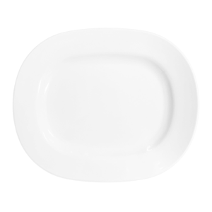 ท็อป จานเปลสี่เหลี่ยม 10 นิ้ว สีขาวนวล_thumbnail