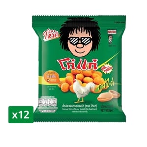 Koh-Kae Peanuts Chicken Flavour Coated 17 g. Pack 12