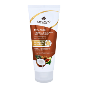 Khaokho Talaypu Coconut And Avocado Hair Treatment 185ml.