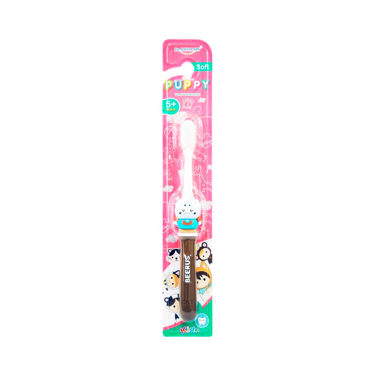 ดร.ฟิลลิปส์ แปรงสีฟัน เด็กโต ช่วงอายุ 5 ปีขึ้นไป คละแบบ_1