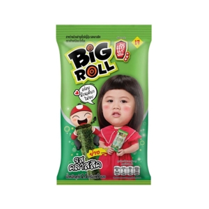 TAOKAENOI Crispy Grilled Seaweed Classic Big Roll 2.5 g. x 9 units