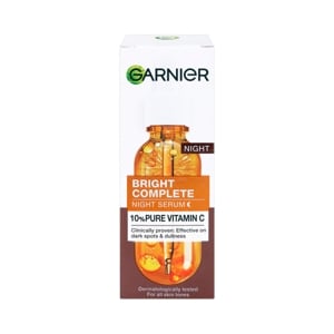 Garnier Skin Naturals Bright Complete Overnight Booster Serum 30ml.