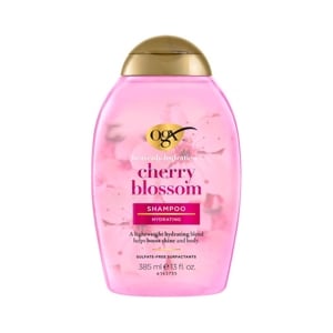 OGX Heavenly Hydration + Cherry Blossom Shampoo 385ml.
