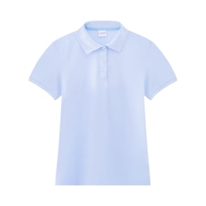เบสิโค เสื้อโปโลผู้หญิง สีฟ้า_thumbnail