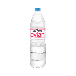 Evian Natural Mineral Water 1500ml.