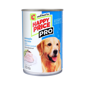 BIG C HAPPY PRICE PRO Dog Food Chicken Flavor 400 g.