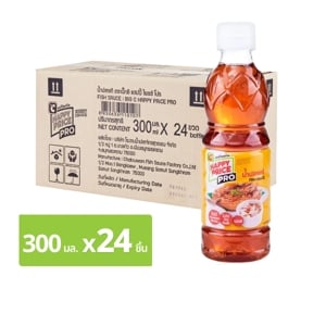 บิ๊กซี แฮปปี้ ไพรซ์​ โปร น้ำปลาแท้ 300 มล. แพ็ค 24_thumbnail