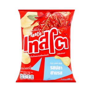 Tasto Potato Chip Fish 3 Tastes 69g.