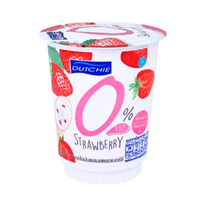 Dutchie Yoghurt 0 Percent Fat Strawberry 125g.