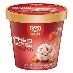 วอลล์ ไอศกรีม รสสตรอว์เบอร์รี่ชีสเค้ก 250 ก._thumbnail