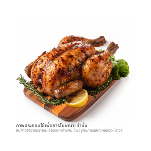 ไก่อบซอส 1 ตัว พร้อมทาน