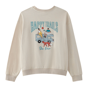 เบสิโค เสื้อยืดแขนยาวเอวจั๊มพิมพ์ลาย สำหรับผู้หญิง รุ่น FASL2210LC217_thumbnail_1