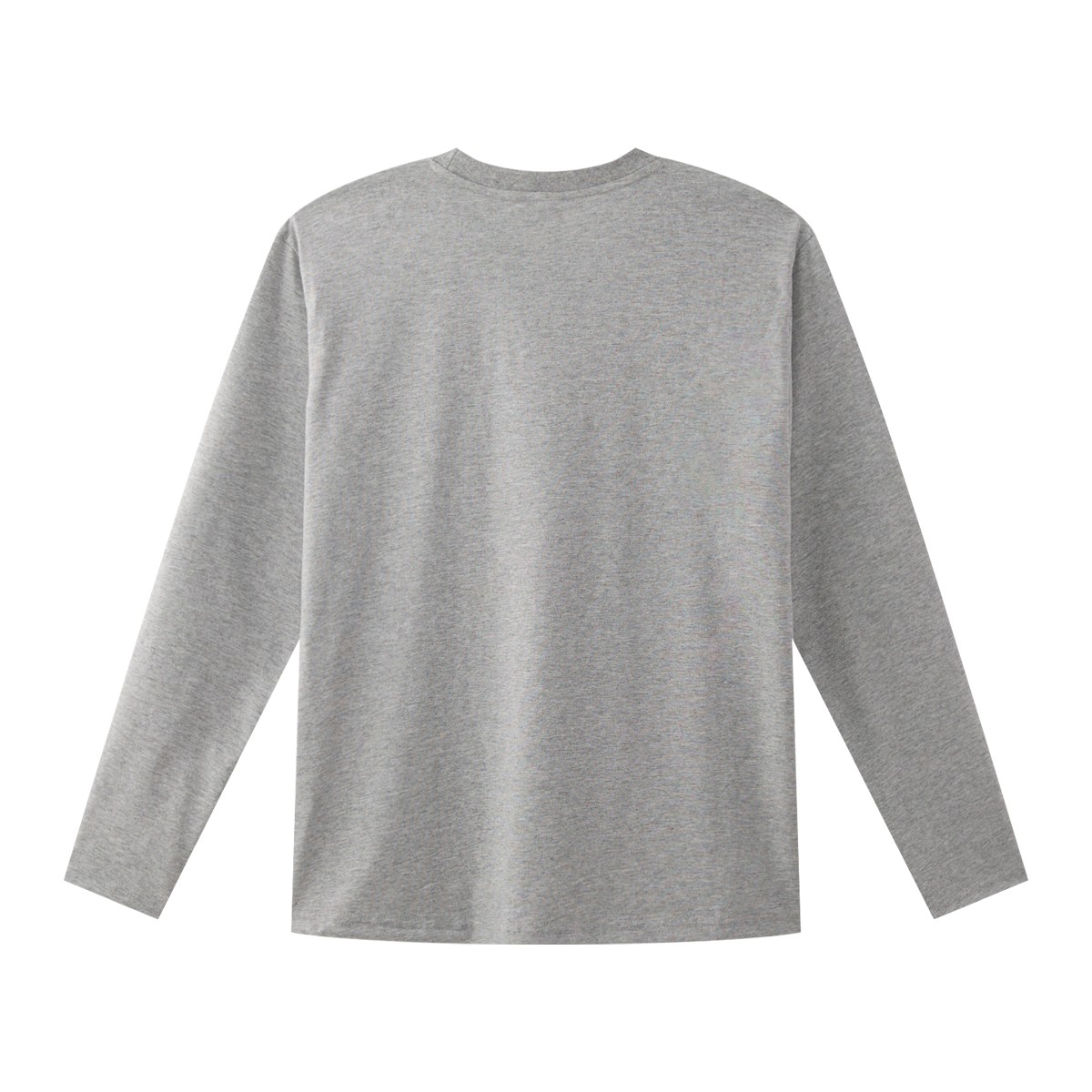 เบสิโค เสื้อยืดแขนยาวผู้ชาย รุ่น FDNC25Q4YM02W สีเทา_1