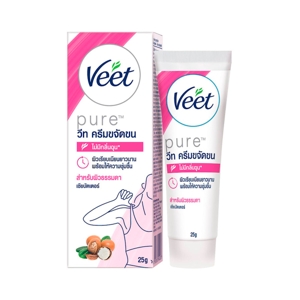 VEET Silk & Fresh Lotus Flower In-Shower Hair Removal Cream for Normal Skin 25 g.