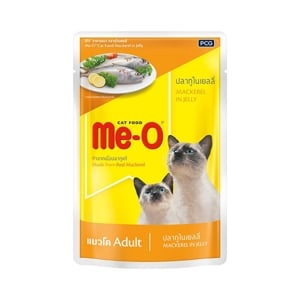 Me O Pouch Mackerel In Jelly 80g.