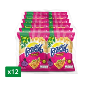 Tawan Crispy Snack Larb Flavor 14 g. Pack 12