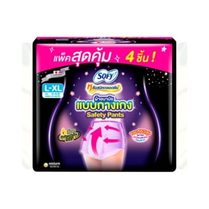 Sofy Lab Sanid Talord Khuen Sanitary Napkin Safety Pants L XL 4pcs.